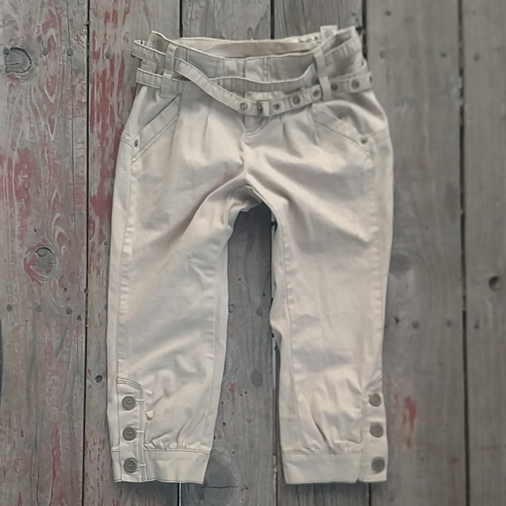 Dkny khaki capris